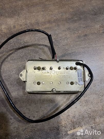 Seymour Duncan sh-5 custom nickel cover