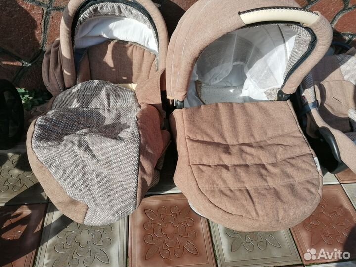 Детская коляска 3 в 1 zipy verdi