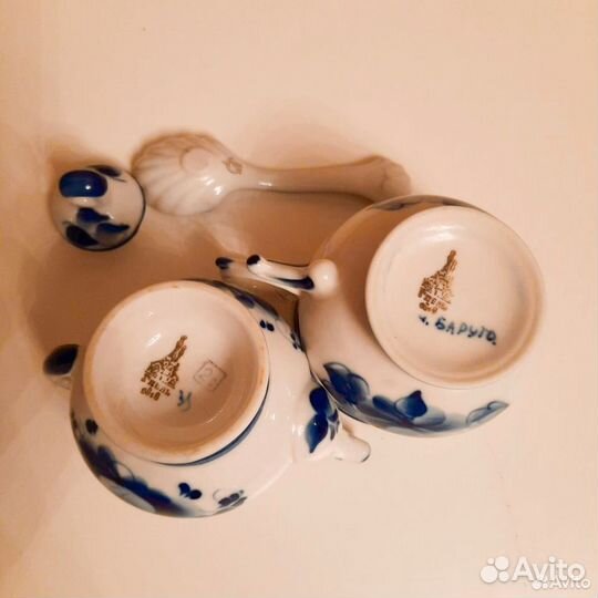 Посуда гжель авторская