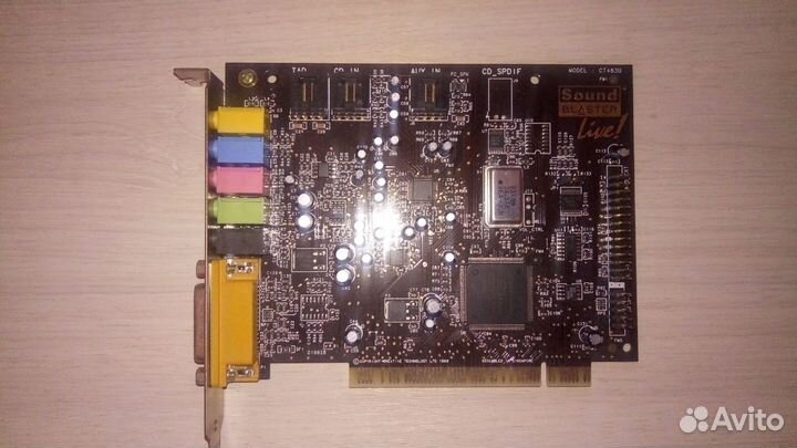 Звуковые карты Creative, Yamaha, Vortex, и