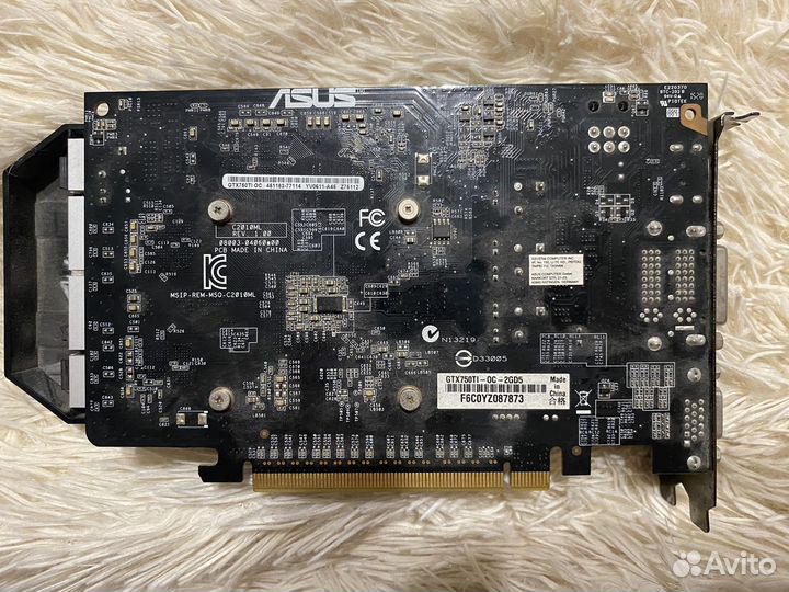 Видеокарта nvidia geforce gtx 750ti 2gb
