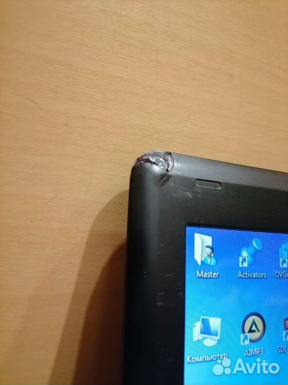 Нетбук Lenovo c дефектом/2ядра/2*160Гб/1час акб