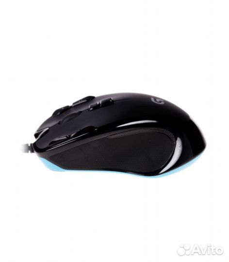 Игровая проводная мышь Logitech G300s, черный