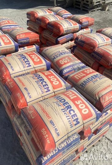 Портландцемент HaiderCem М 500 Д0 / мешок 50 кг