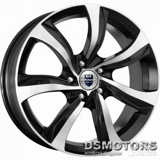 Диски Либерти 7.0/17 5x114.3 ET47 d66.1 алмаз чёрн