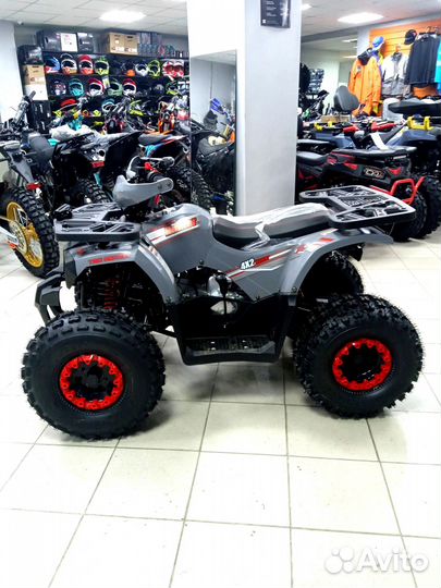 Подростковый квадроцикл от 10 лет с усиленной цепью и LED-оптикой