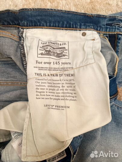 Джинсы levis