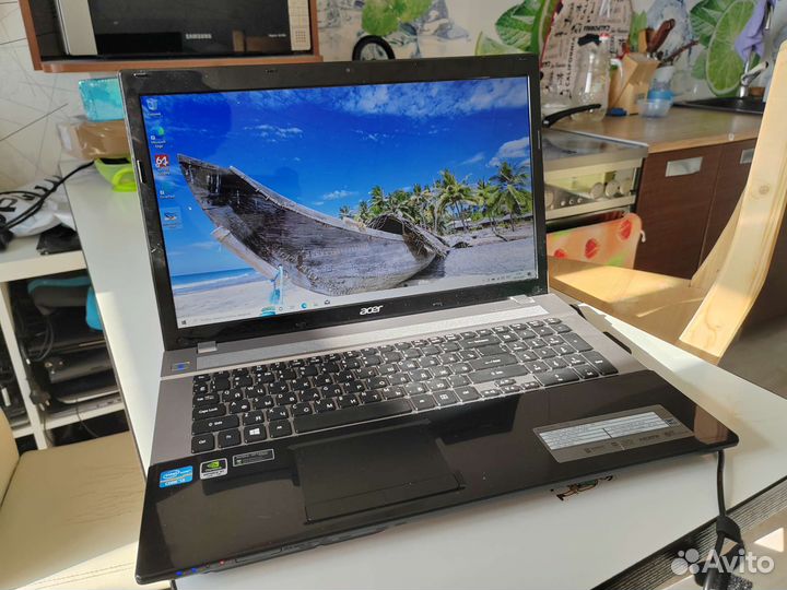 Большой Acer i3-3110m/RAM8GB/SSD240/17.3дюйма