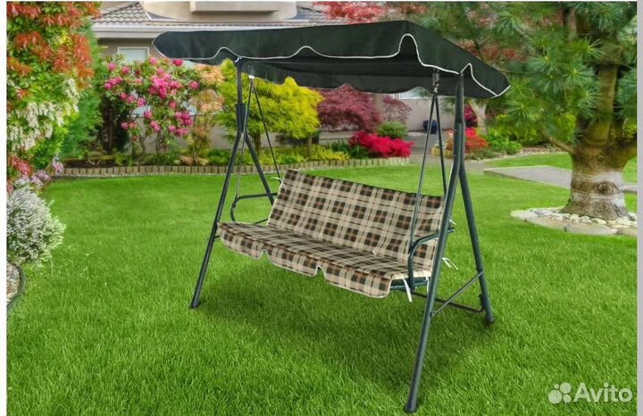 Садовые качели новые