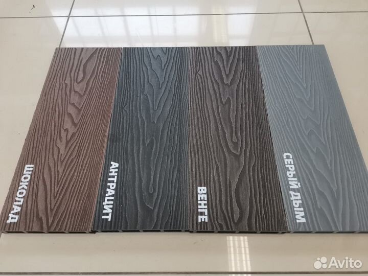 Террасная доска дпк. Длина - 3 м, 4 м, 6 м