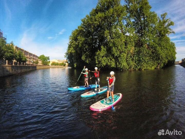 Экскурсия — На Sup-Борде По Большой Неве И Каналам