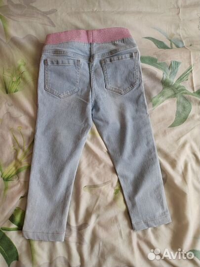 Джинсы для девочки 104