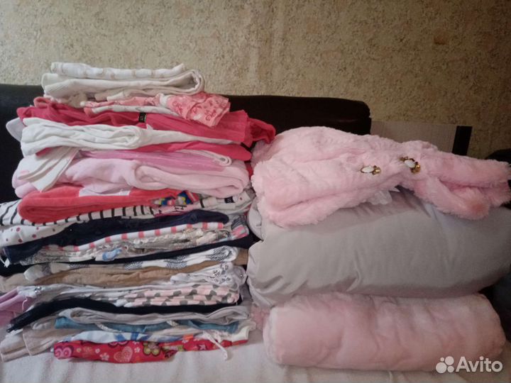 Одежда пакетом для девочки от 6m