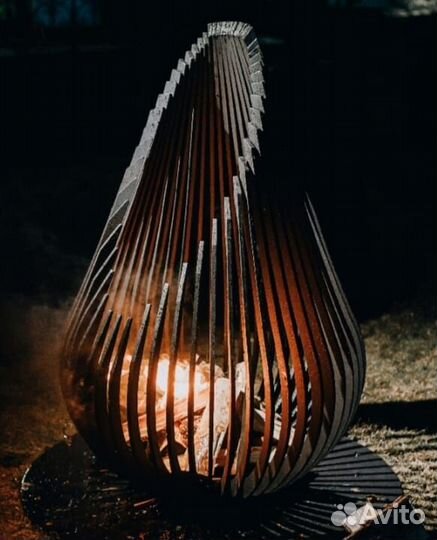 Костровая чаша очаг 100см