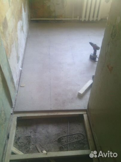 Ремонт пола