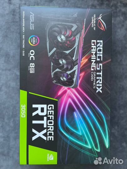 ROG Strix GeForce RTX 3050 8gb