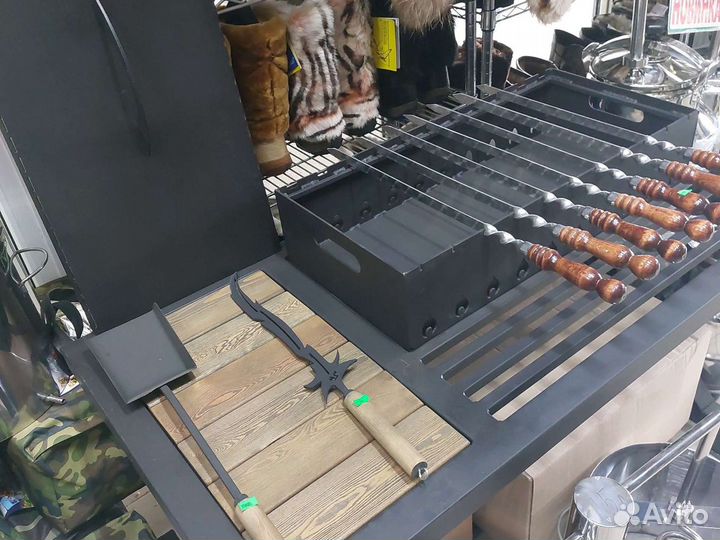 Мангал со столом