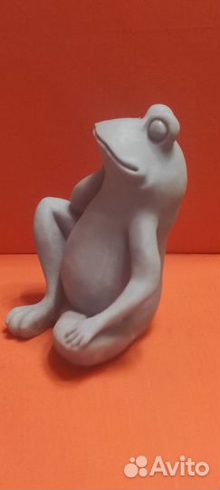 Задумчивая жаба для раскрашивания