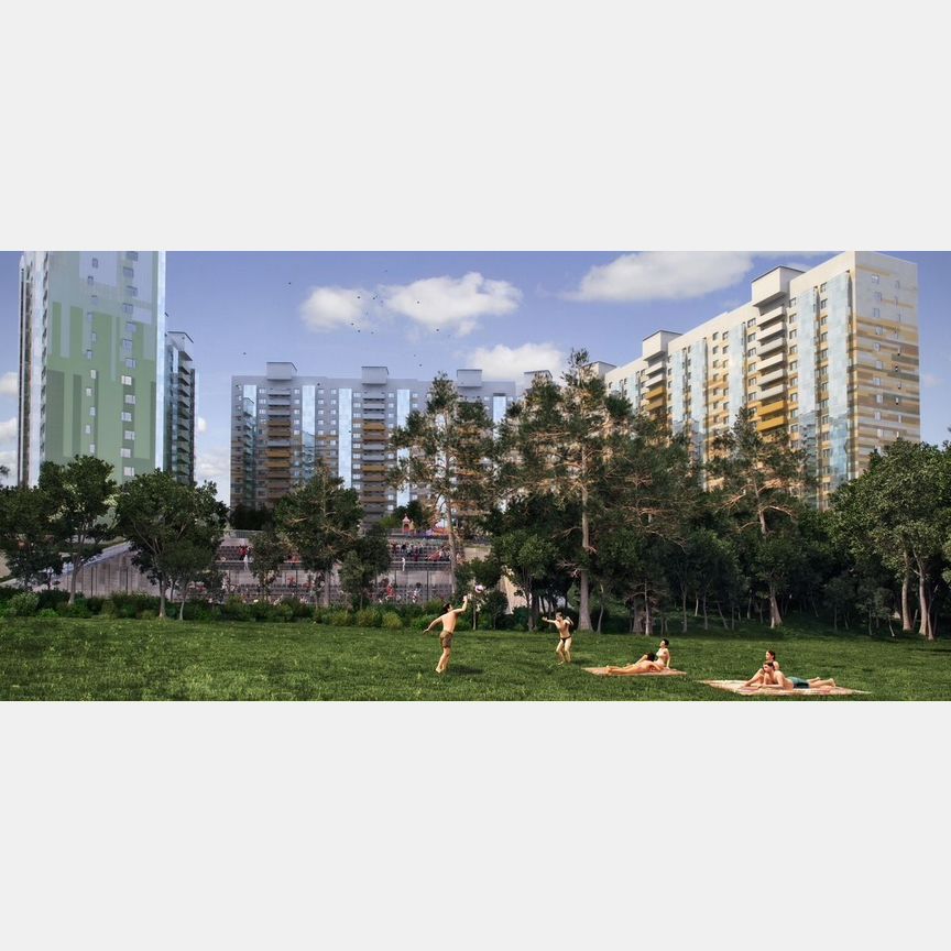 2-к. квартира, 71,3 м², 3/17 эт.