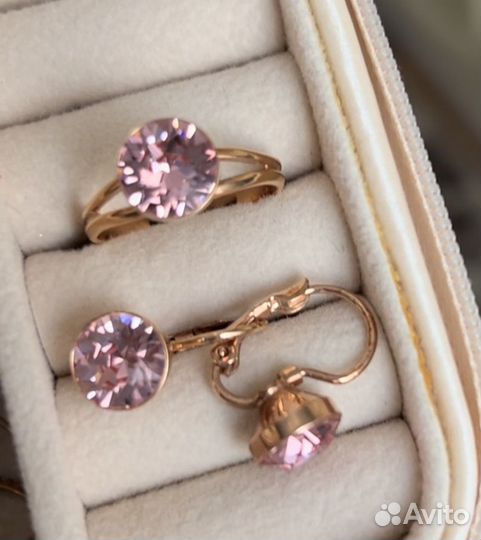Украшения с кристаллами swarovski