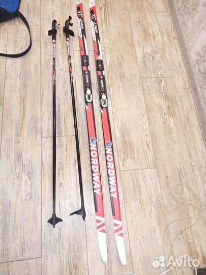 Лыжный комплект с чехлом детский 35