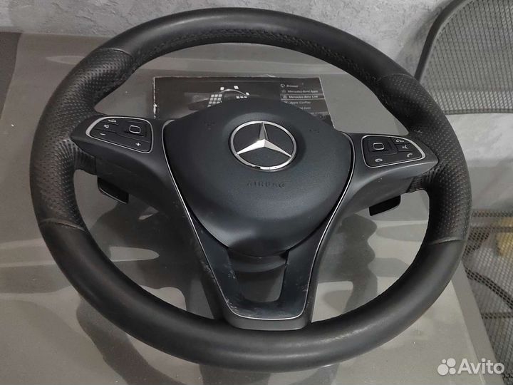 Mercedes e-класс руль