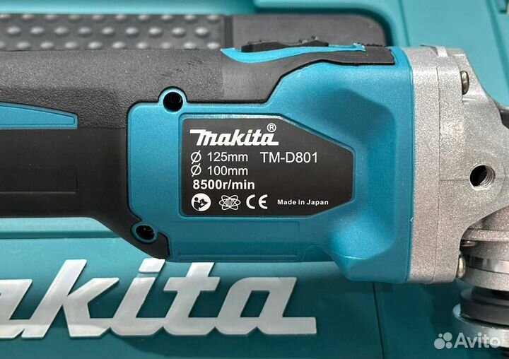 Аккумуляторная болгарка Makita 125мм (Арт.69097)