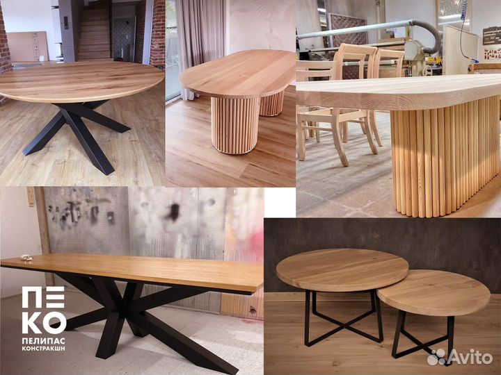 Мебель из массива дерева, столярные работы