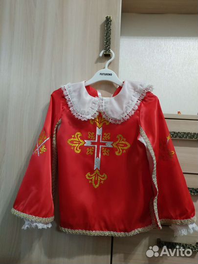 Новогодний костюм мушкетера