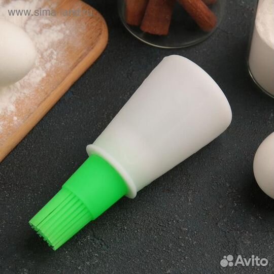 Кисть для масла Доляна «Олио», 11 см, цвет микс