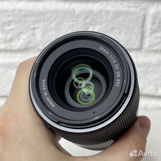 Объектив Sigma 30mm F1.4 DC DN Sony E-mount