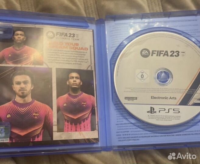 Fifa 23 ps5 диск