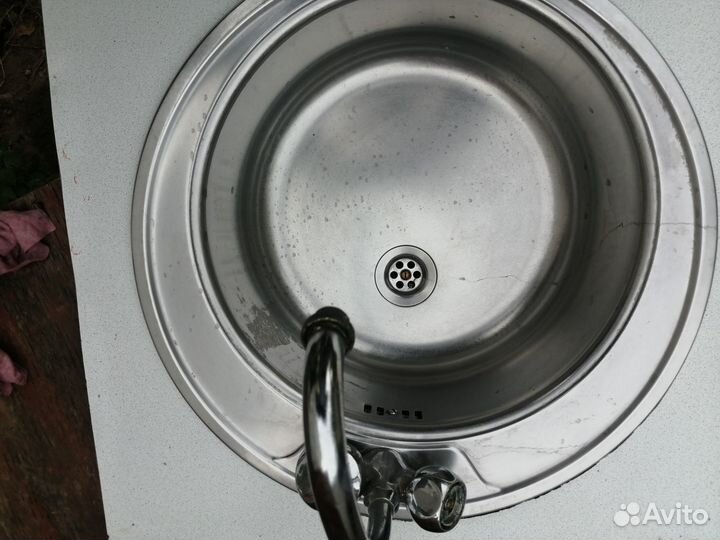 Мойка для кухни из нержавейки бу