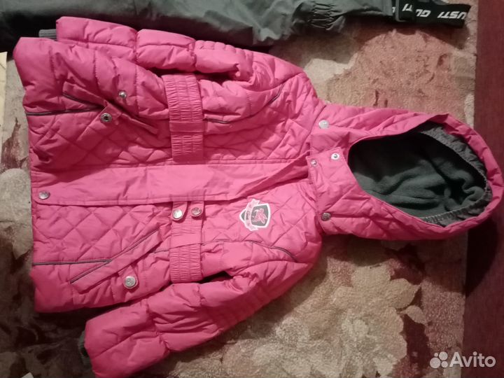 Зимний комплект на девочку Gusti