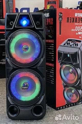 Большая мощная блютуз колонка