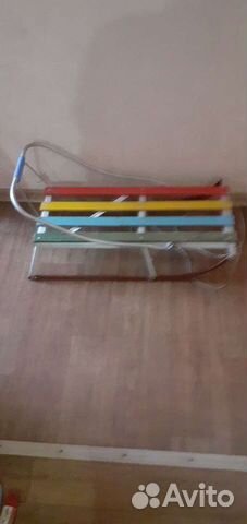 Детские зимние санки