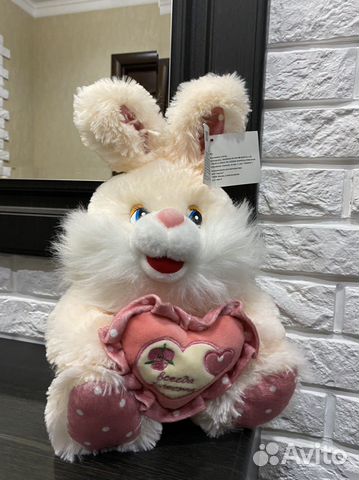 Мягкая игрушка заяц