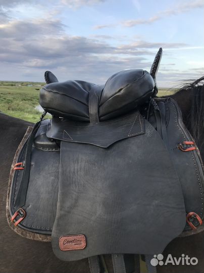 Седло для лошади ручной работы