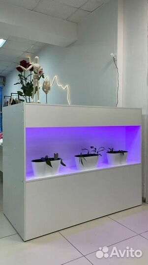 Под заказ Стойка ресепшн для приемной зоны Крафт