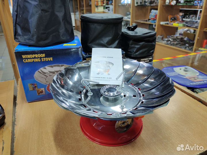 Плитка газовая портативная малая