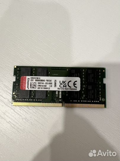 So-Dimm DDR4 16gb 3200