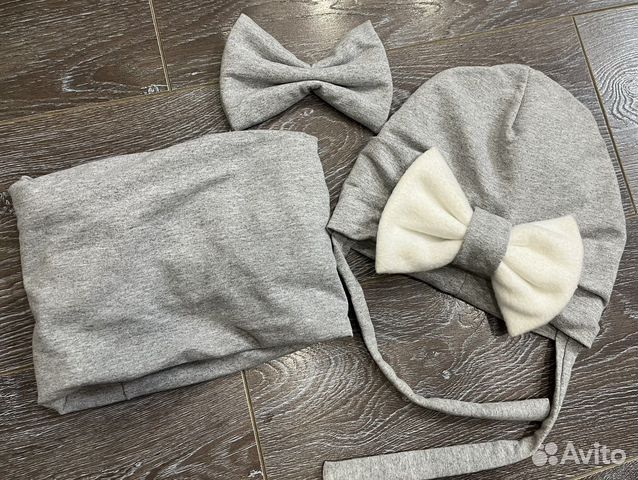 Шапка-чалма + снуд