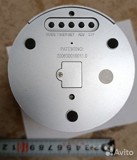 Органайзер для канцелярии настольный с часами