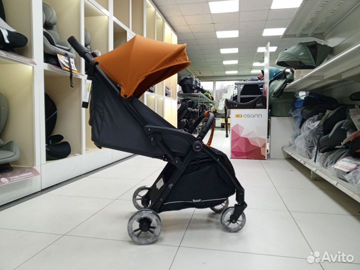 Прогулочная коляска Rant SKY Caramel