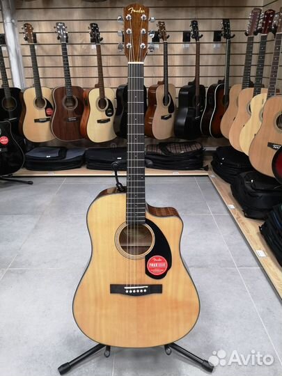 Электро-акустики Fender CD-60SCE (две расцветки)