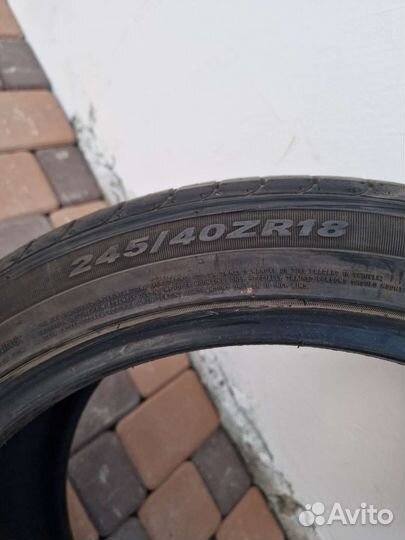 Nexen N'Fera SU1 245/40 R18 и 285/35 R18