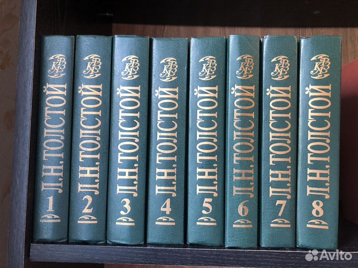 Лев Толстой собрание сочинений в 8 томах