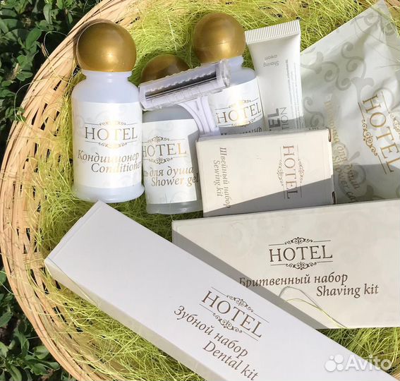 Шампуни и гель для душа одноразовые, в саше