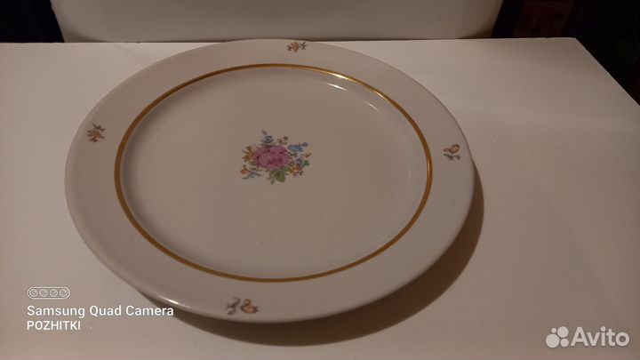 Большое блюдо СССР 35см
