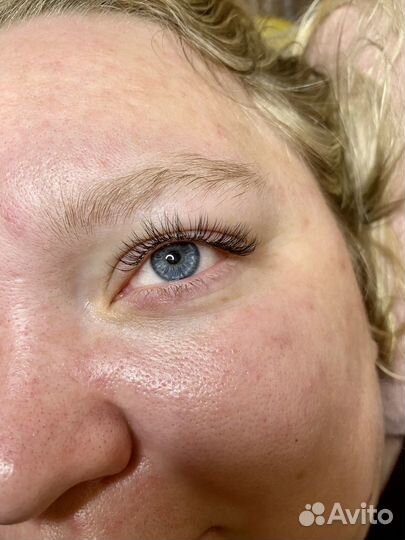 Наращивание ресниц модель